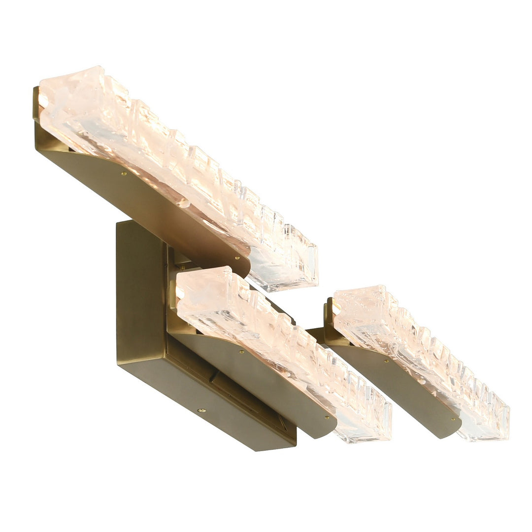 CWI Lighting Canada - 1586W36-3-624 - LED Vanity Light - Valira - Brass