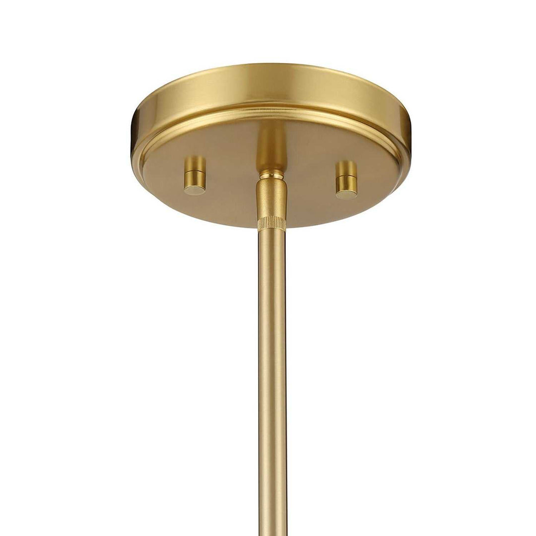 Meridian - M100131NB - LED Chandelier - Natural Brass