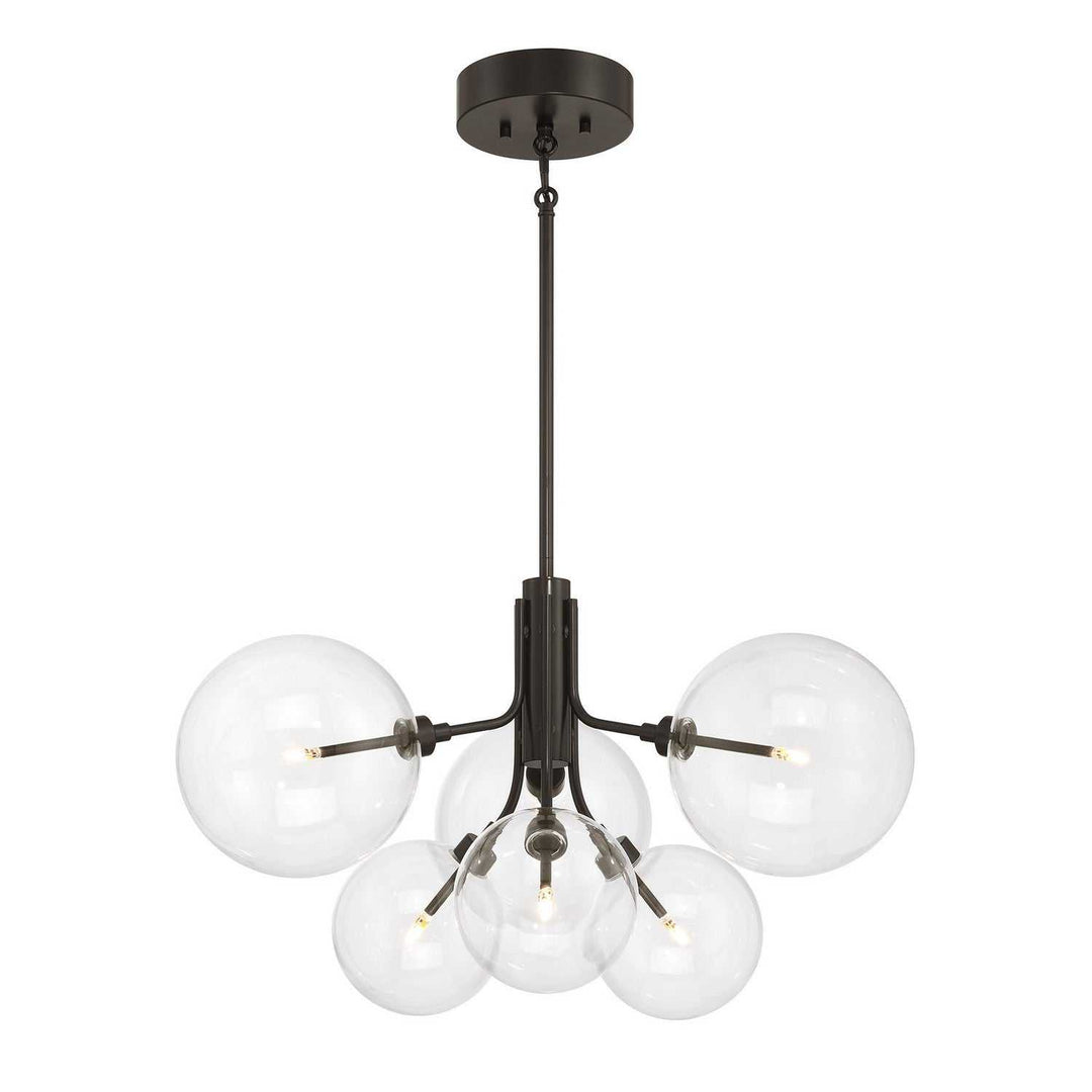 Meridian - M100135ORB - LED Chandelier - Oil Rubbed Bronze