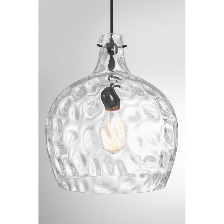 Meridian - M7053MBK - One Light Pendant - Matte Black