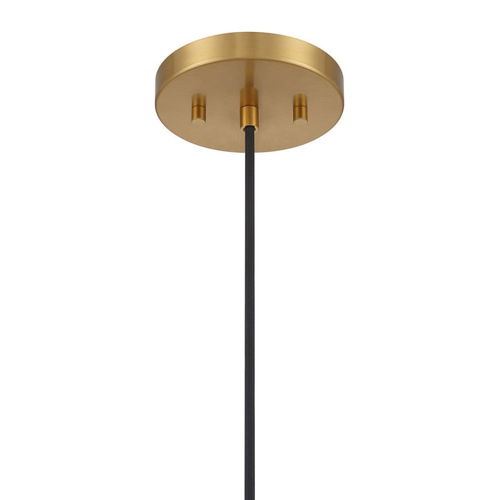 Meridian - M7053NB - One Light Pendant - Natural Brass
