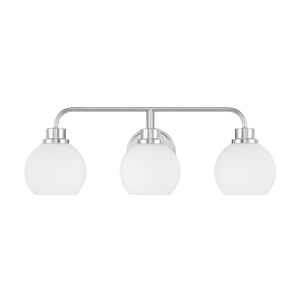 Meridian - M80081CH - Three Light Bathroom Vanity - Chrome ...