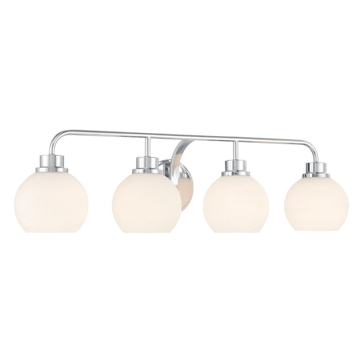 Meridian - M80082CH - Four Light Bathroom Vanity - Chrome