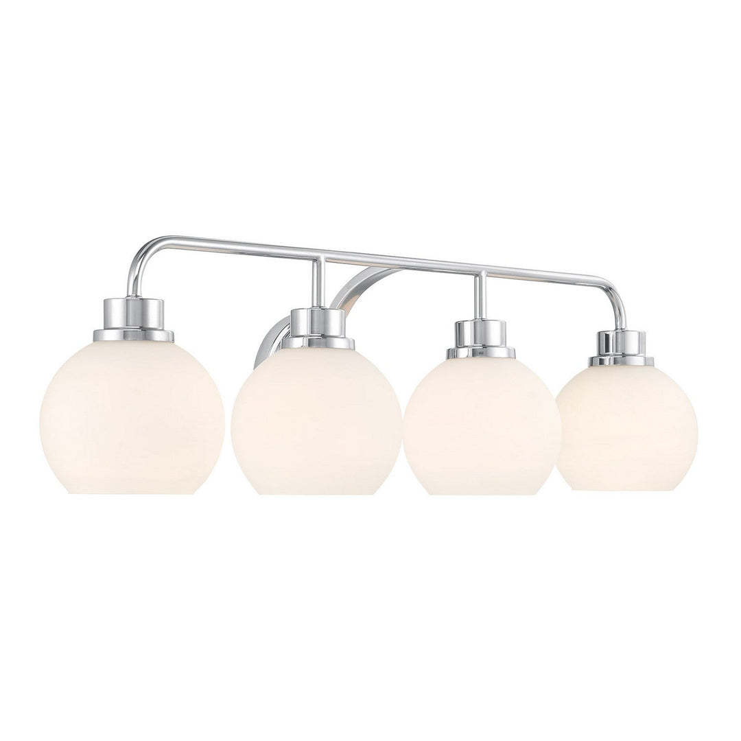 Meridian - M80082CH - Four Light Bathroom Vanity - Chrome