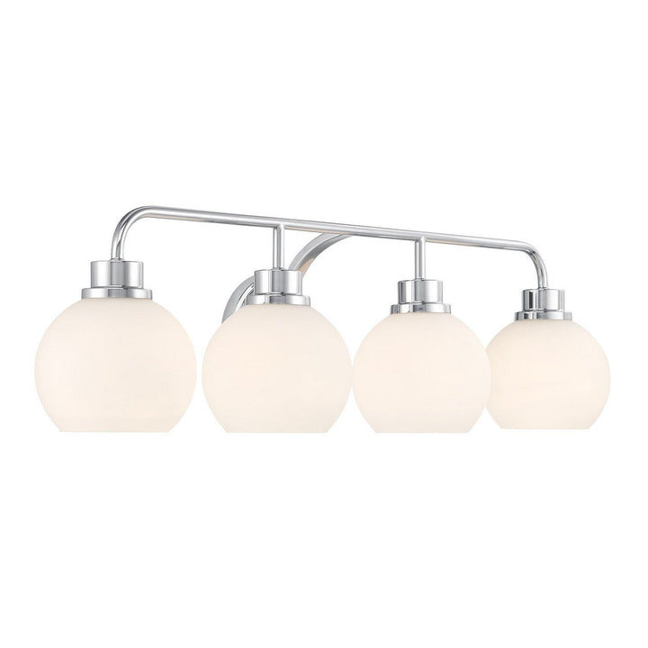 Meridian - M80082CH - Four Light Bathroom Vanity - Chrome