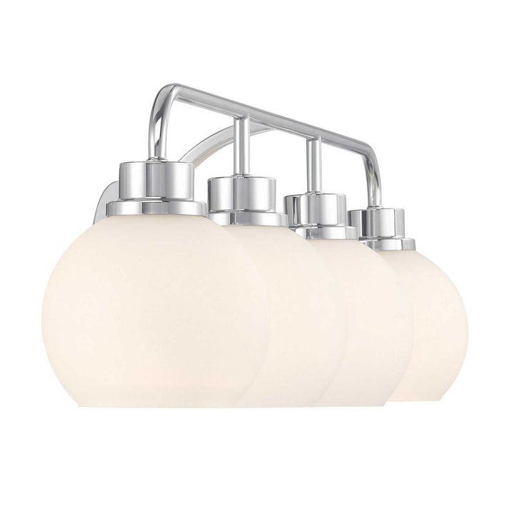 Meridian - M80082CH - Four Light Bathroom Vanity - Chrome
