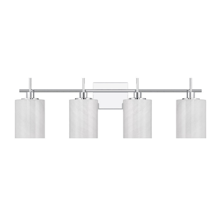 Meridian - M80085CH - Four Light Bathroom Vanity - Chrome
