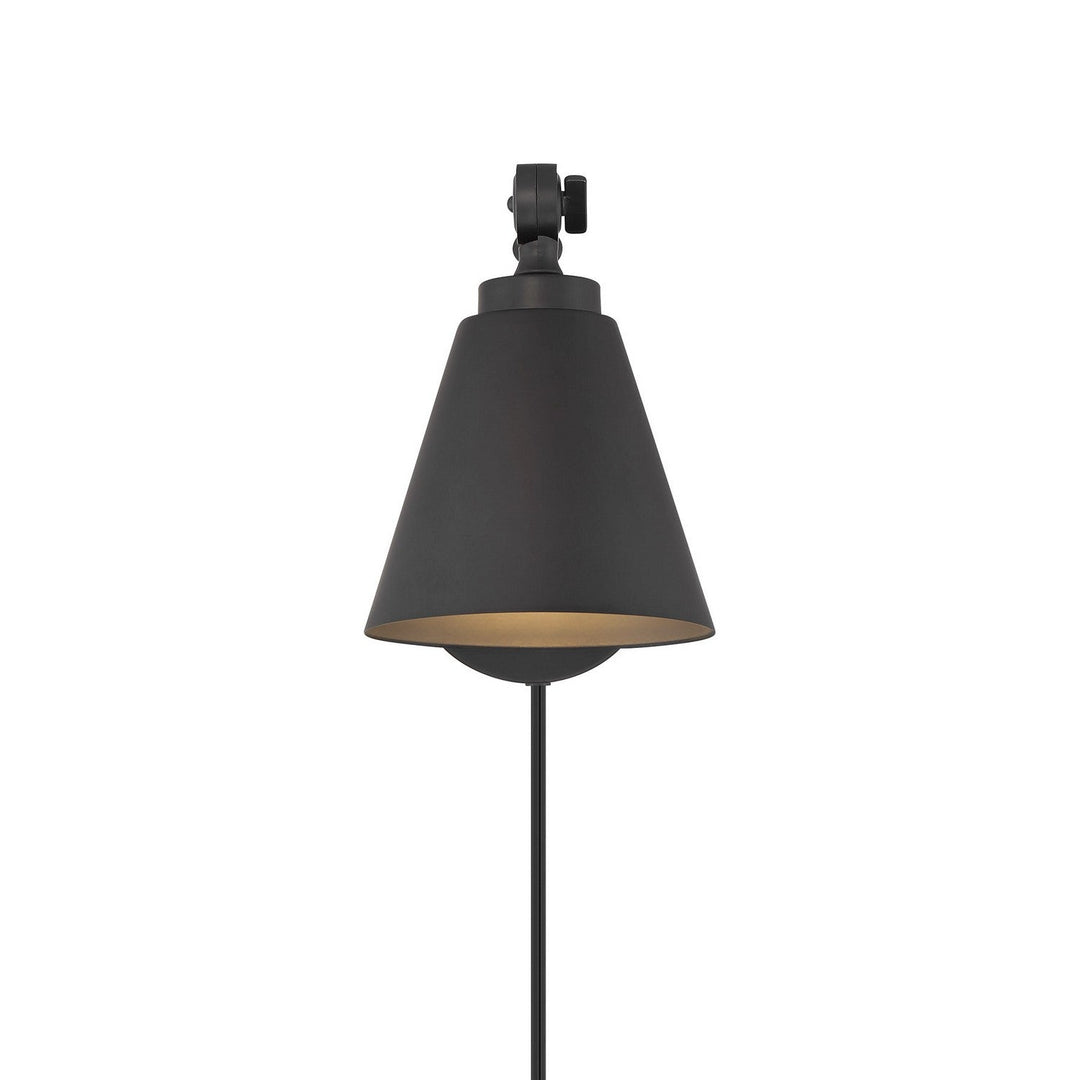 Meridian - M90108MBK - One Light Wall Sconce (Set of 2) - Matte Black