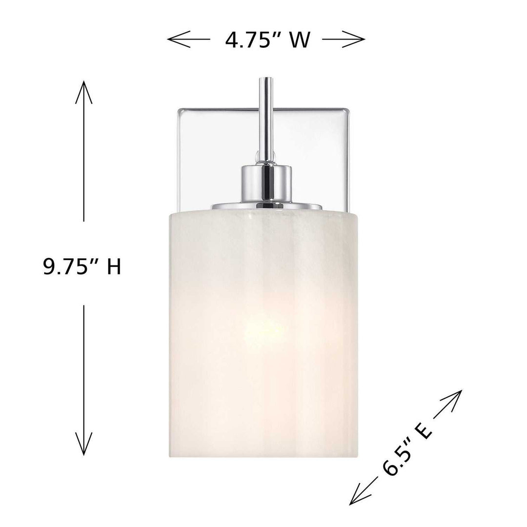Meridian - M90116CH - One Light Wall Sconce - Chrome
