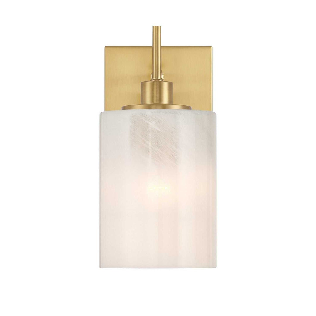 Meridian - M90116NB - One Light Wall Sconce - Natural Brass