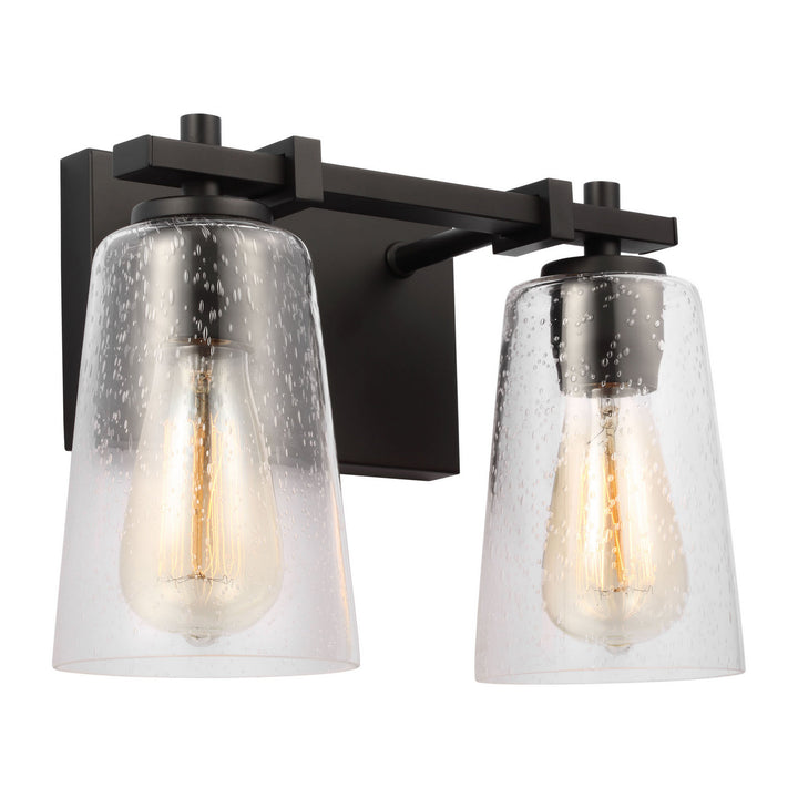 Visual Comfort Studio Canada - VS24302MBK - Two Light Vanity - Mercer - Midnight Black