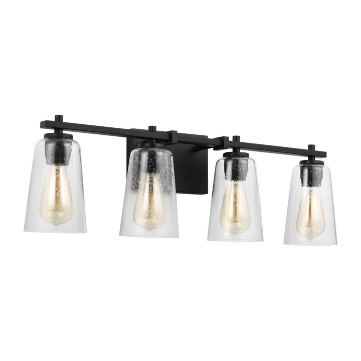 Visual Comfort Studio Canada - VS24304MBK - Four Light Vanity - Mercer - Midnight Black