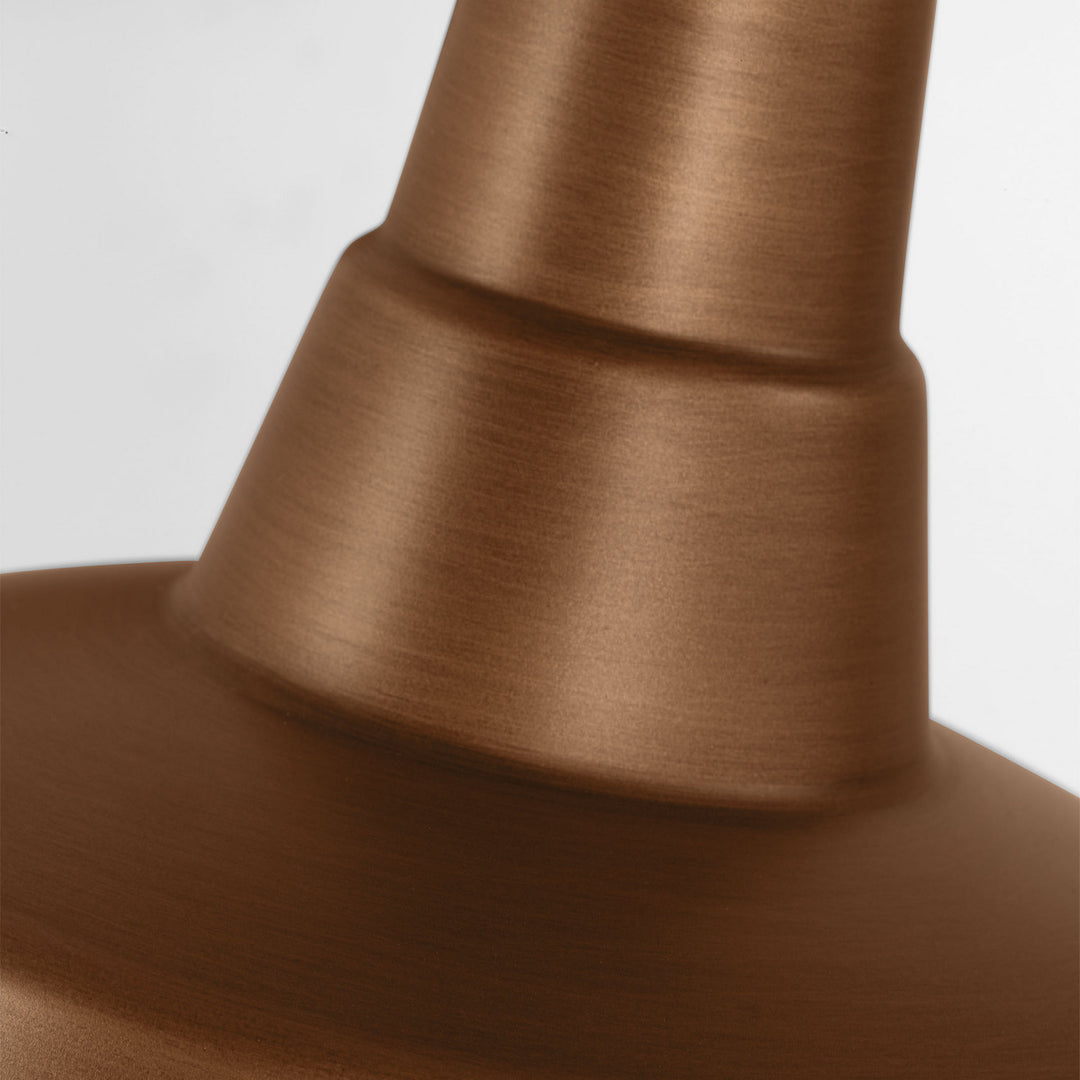 Visual Comfort Studio Canada - SLO1181EN3/NCP - One Light Wall Lantern - Barn Light - Natural Copper