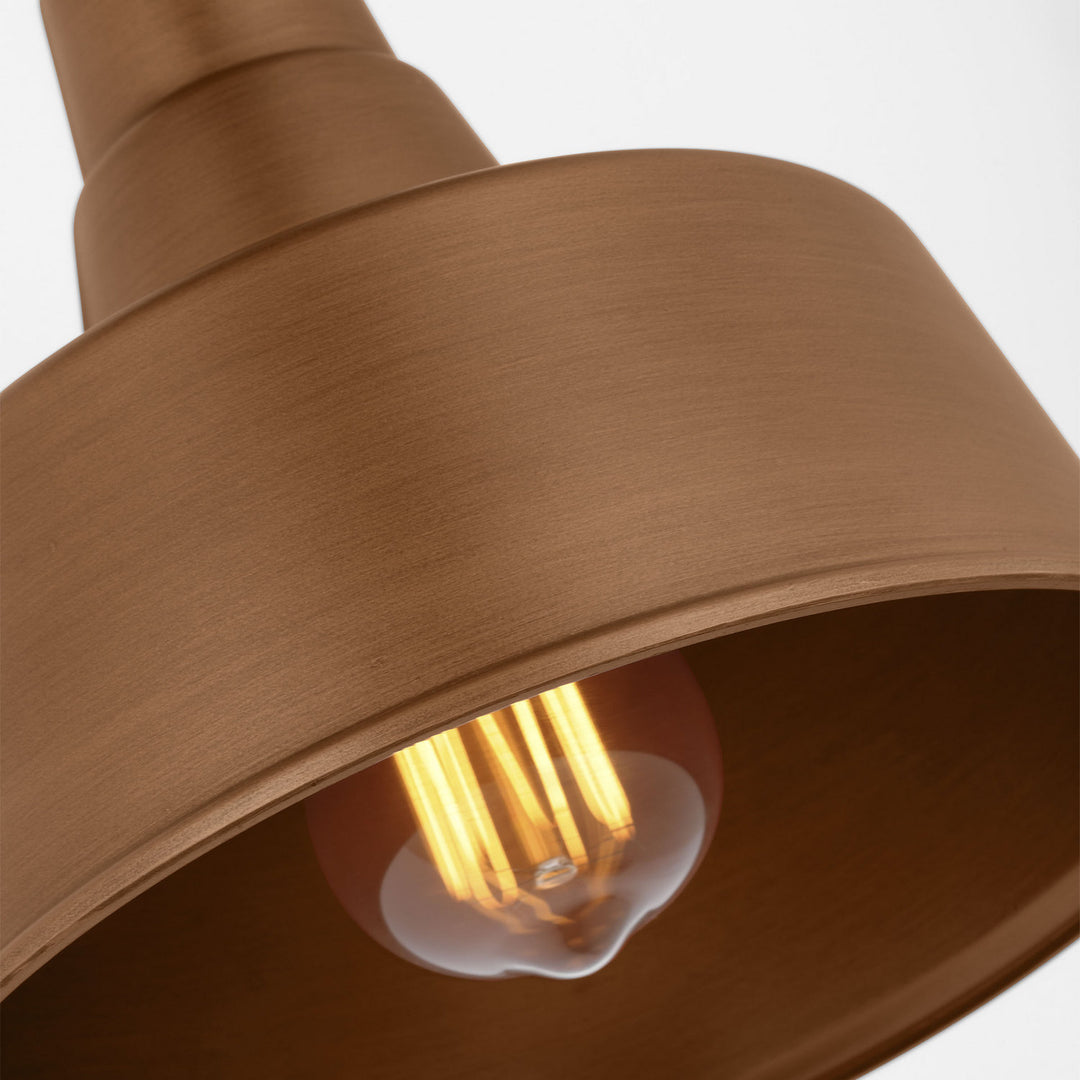 Visual Comfort Studio Canada - SLO1181EN3/NCP - One Light Wall Lantern - Barn Light - Natural Copper