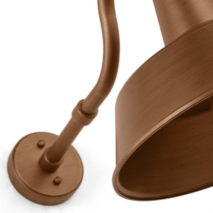 Visual Comfort Studio Canada - SLO1201EN3/NCP - One Light Wall Lantern - Barn Light - Natural Copper