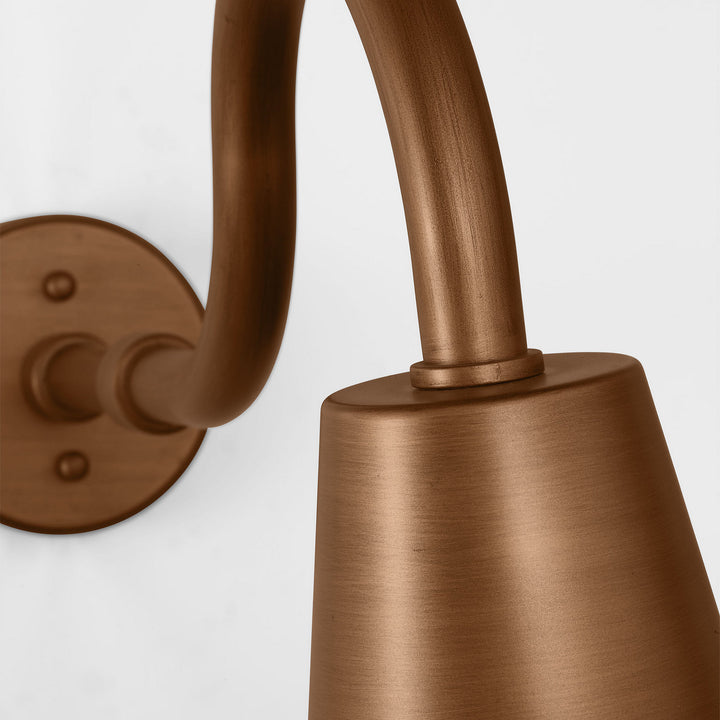 Visual Comfort Studio Canada - SLO1211EN3/NCP - One Light Wall Lantern - Barn Light - Natural Copper