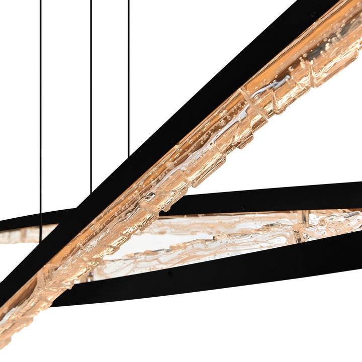 CWI Lighting Canada - 1710P70-3-101 - LED Chandelier - Saber - Black