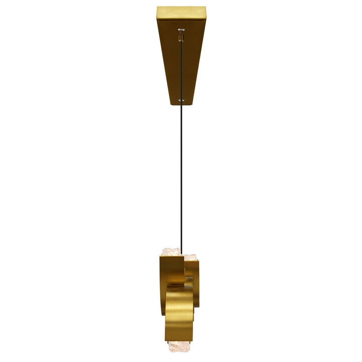 CWI Lighting Canada - 1715P54-7-624 - LED Chandelier - Moon - Brass