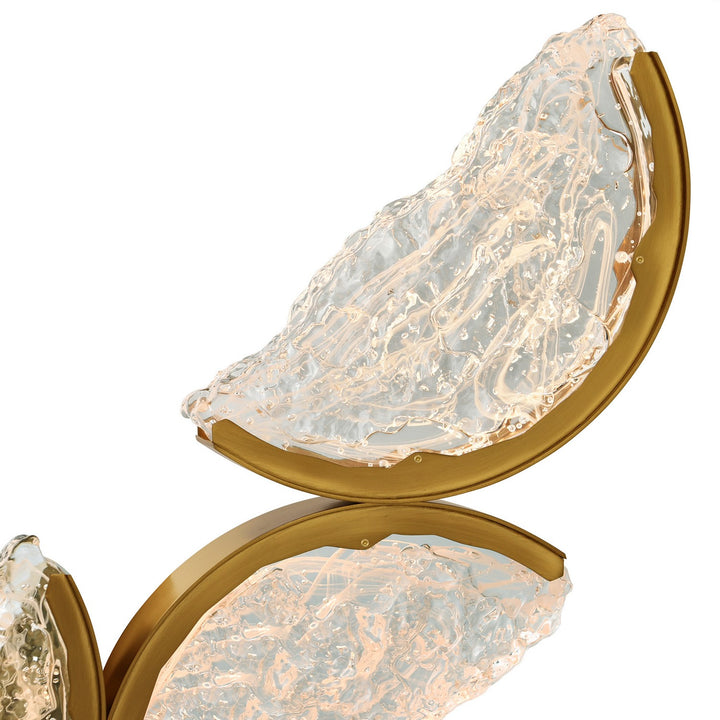 CWI Lighting Canada - 1715P54-7-624 - LED Chandelier - Moon - Brass