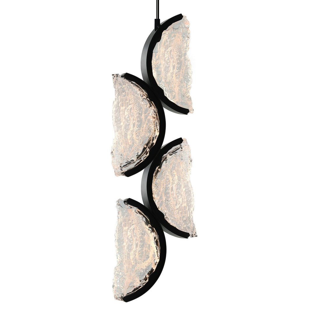 CWI Lighting Canada - 1715P8-4-101 - LED Mini Pendant - Moon - Black