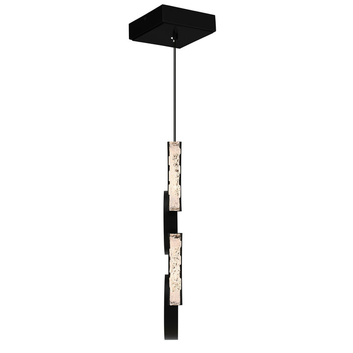 CWI Lighting Canada - 1715P8-4-101 - LED Mini Pendant - Moon - Black