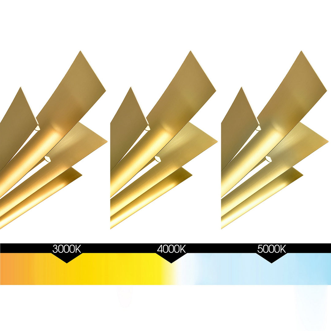 CWI Lighting Canada - 1717P50-624 - LED Chandelier - Solara - Brass