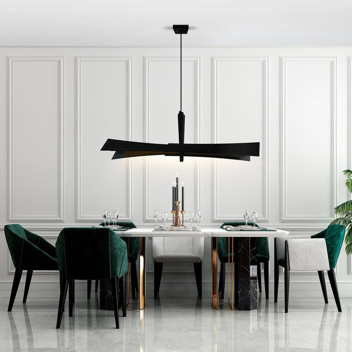 CWI Lighting Canada - 1717P72-101 - LED Chandelier - Solara - Black