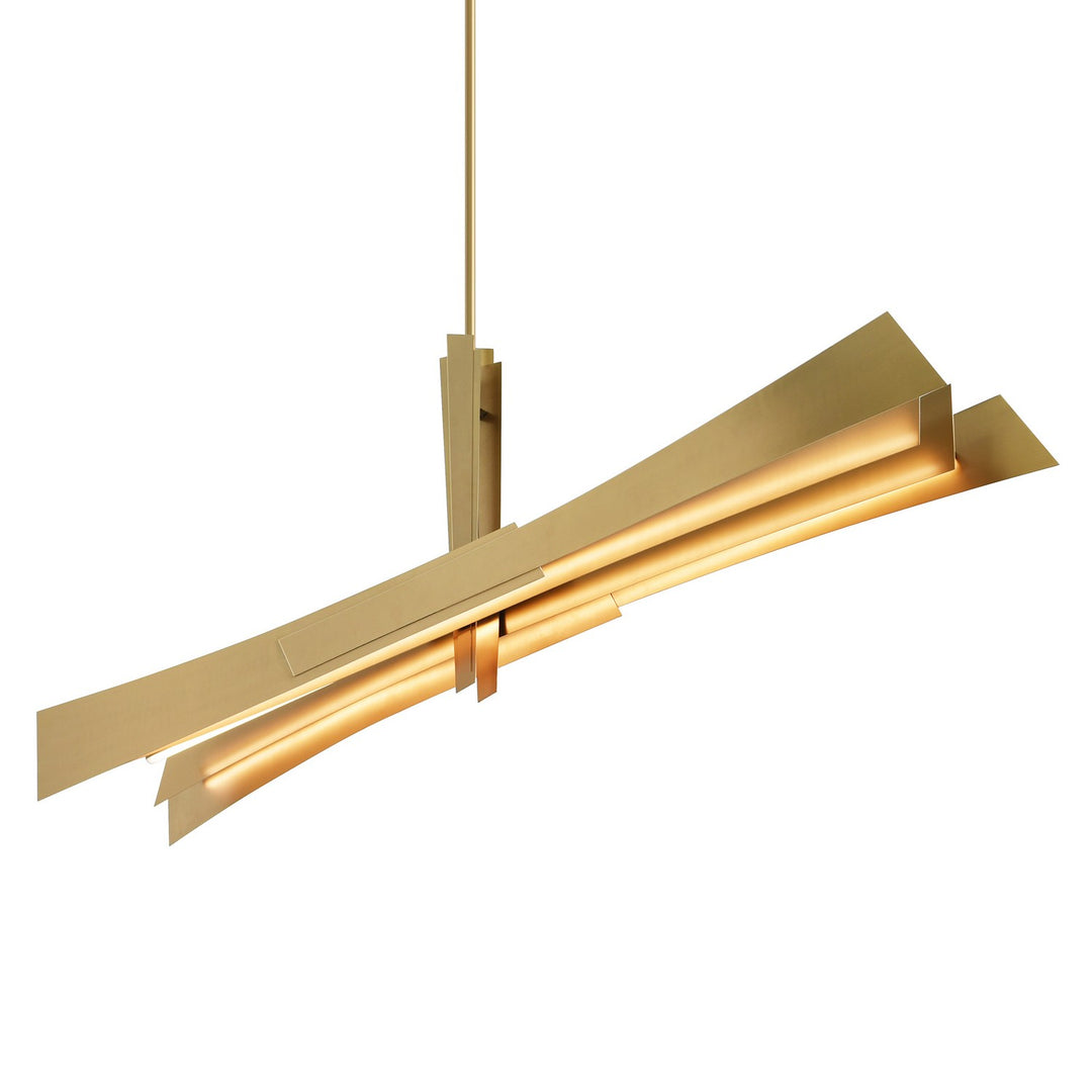CWI Lighting Canada - 1717P72-624 - LED Chandelier - Solara - Brass