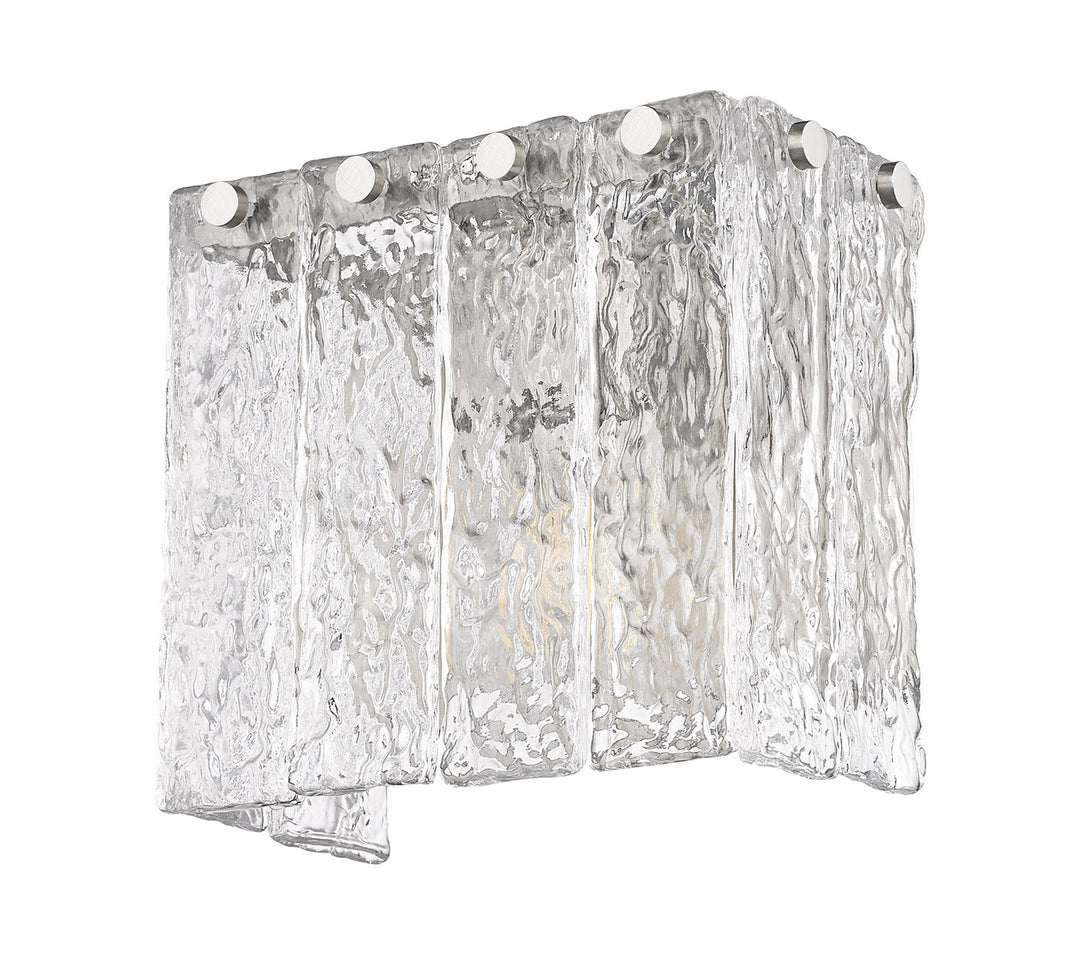 Z-Lite Canada - 1943-1S-BN - One Light Wall Sconce - Glacier - Brushed Nickel