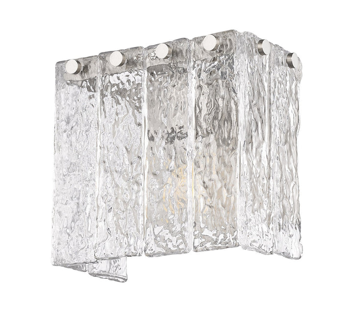 Z-Lite Canada - 1943-1S-BN - One Light Wall Sconce - Glacier - Brushed Nickel