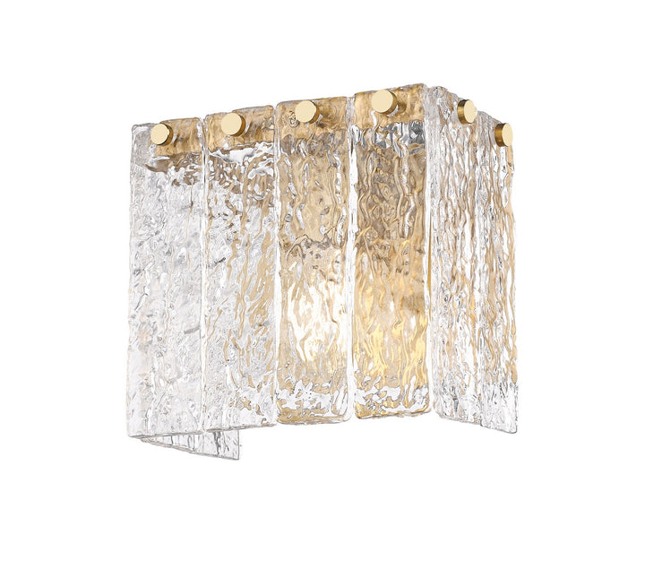 Z-Lite Canada - 1943-1S-MGLD - One Light Wall Sconce - Glacier - Modern Gold