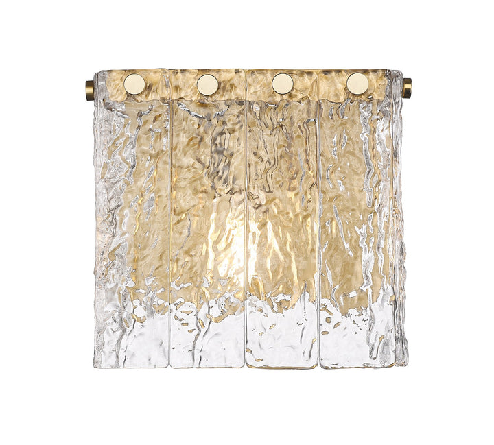 Z-Lite Canada - 1943-1S-MGLD - One Light Wall Sconce - Glacier - Modern Gold