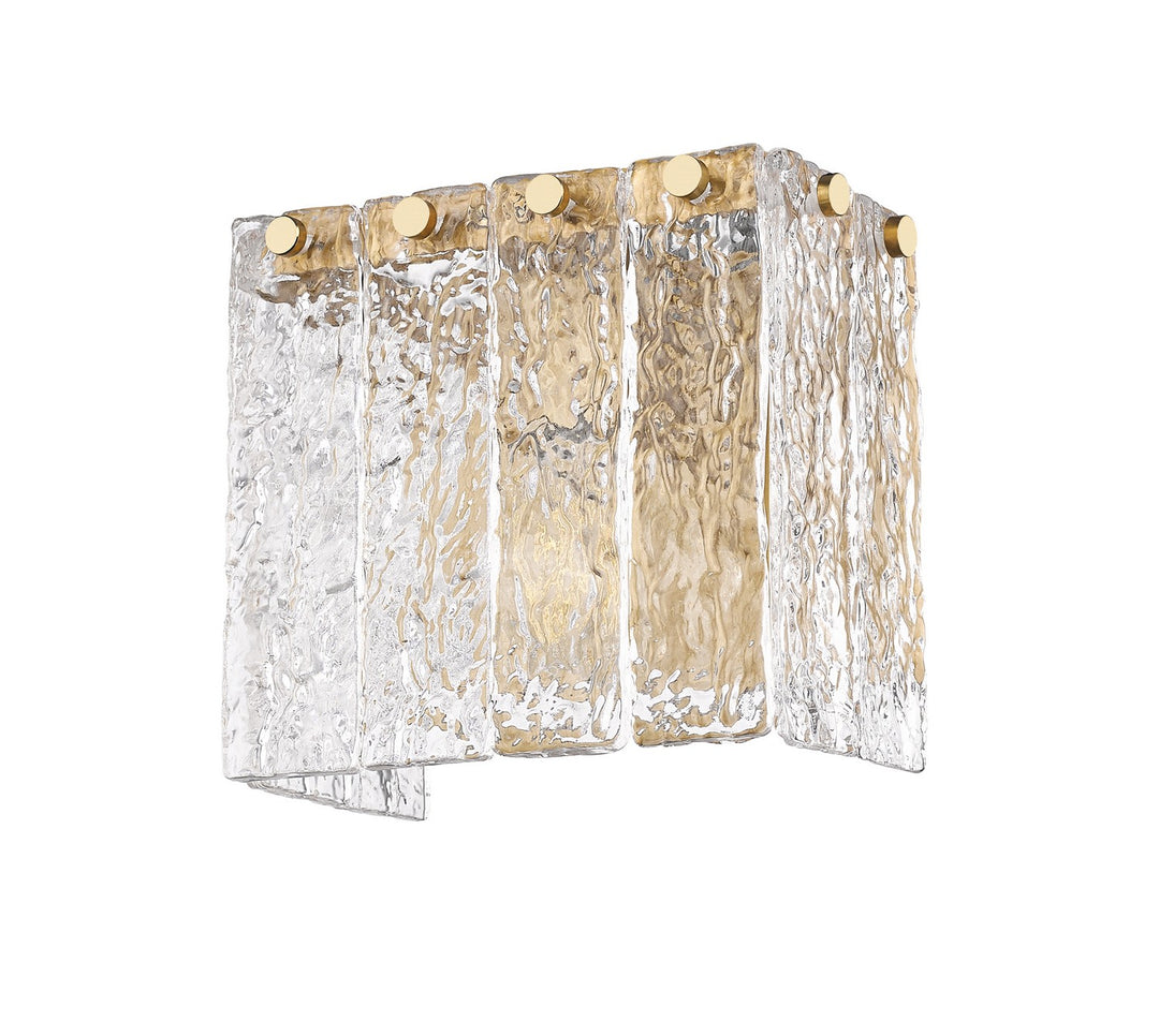 Z-Lite Canada - 1943-1S-MGLD - One Light Wall Sconce - Glacier - Modern Gold