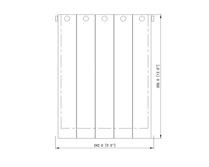 Z-Lite Canada - 1943-2S-MB - Two Light Wall Sconce - Glacier - Matte Black