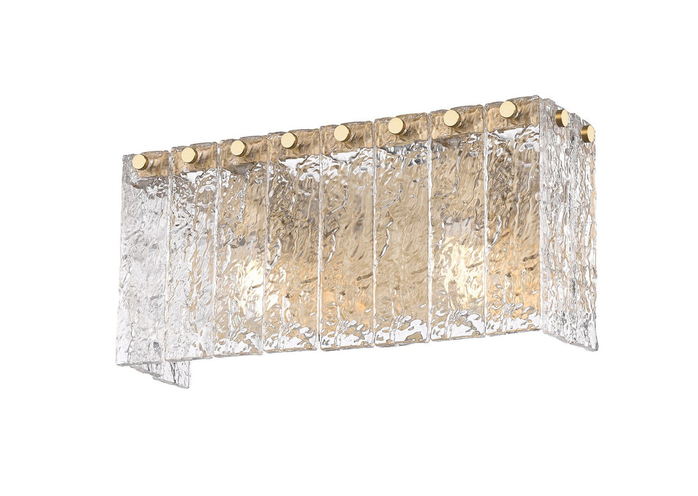 Z-Lite Canada - 1943-2V-MGLD - Two Light Vanity - Glacier - Modern Gold