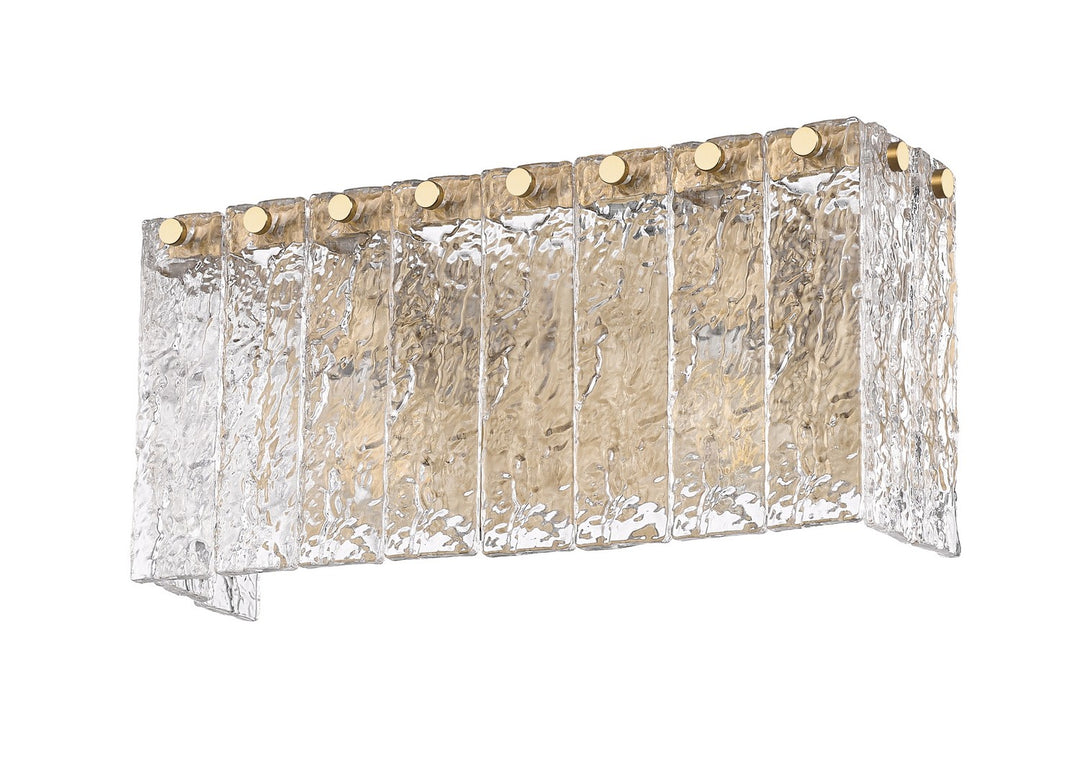 Z-Lite Canada - 1943-2V-MGLD - Two Light Vanity - Glacier - Modern Gold