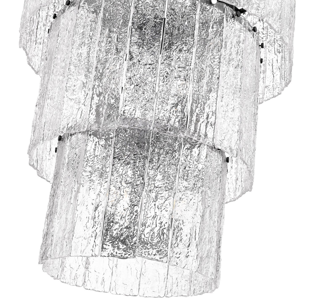 Z-Lite Canada - 1943-36MB - 12 Light Chandelier - Glacier - Matte Black