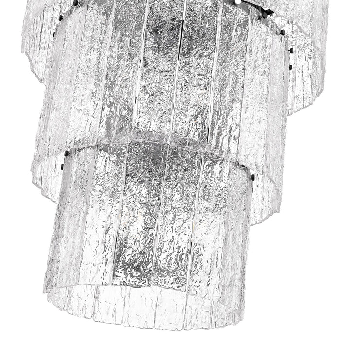 Z-Lite Canada - 1943-36MB - 12 Light Chandelier - Glacier - Matte Black