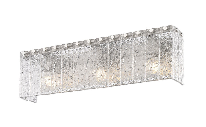 Z-Lite Canada - 1943-3V-BN - Three Light Vanity - Glacier - Brushed Nickel