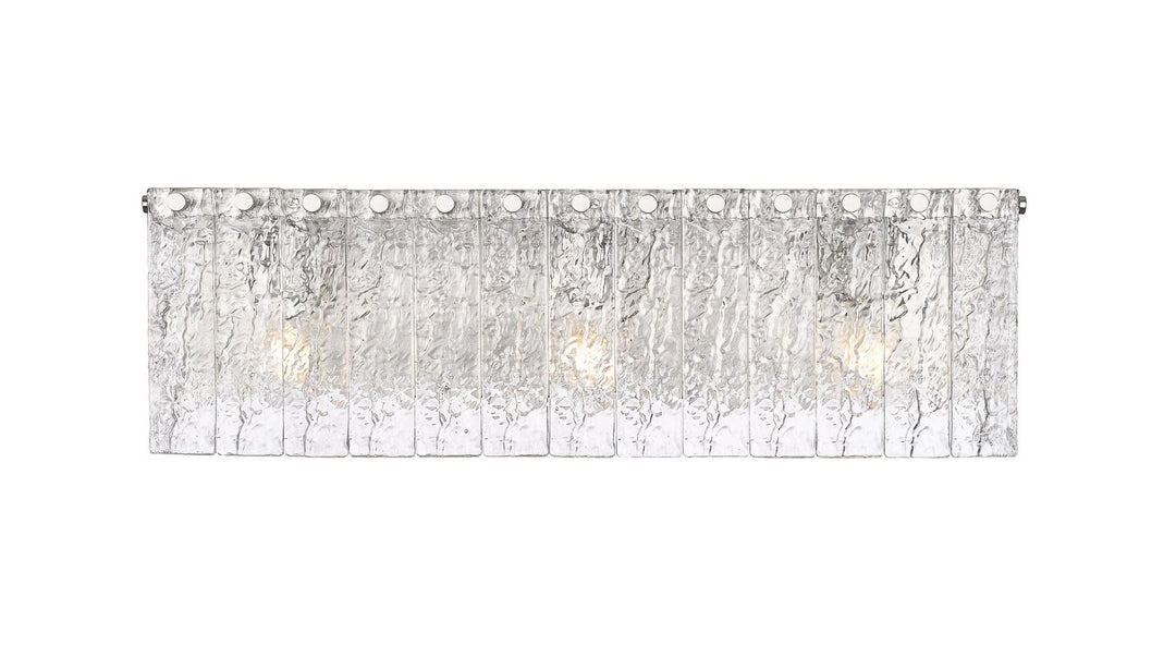 Z-Lite Canada - 1943-3V-BN - Three Light Vanity - Glacier - Brushed Nickel