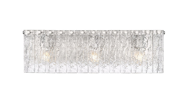 Z-Lite Canada - 1943-3V-BN - Three Light Vanity - Glacier - Brushed Nickel