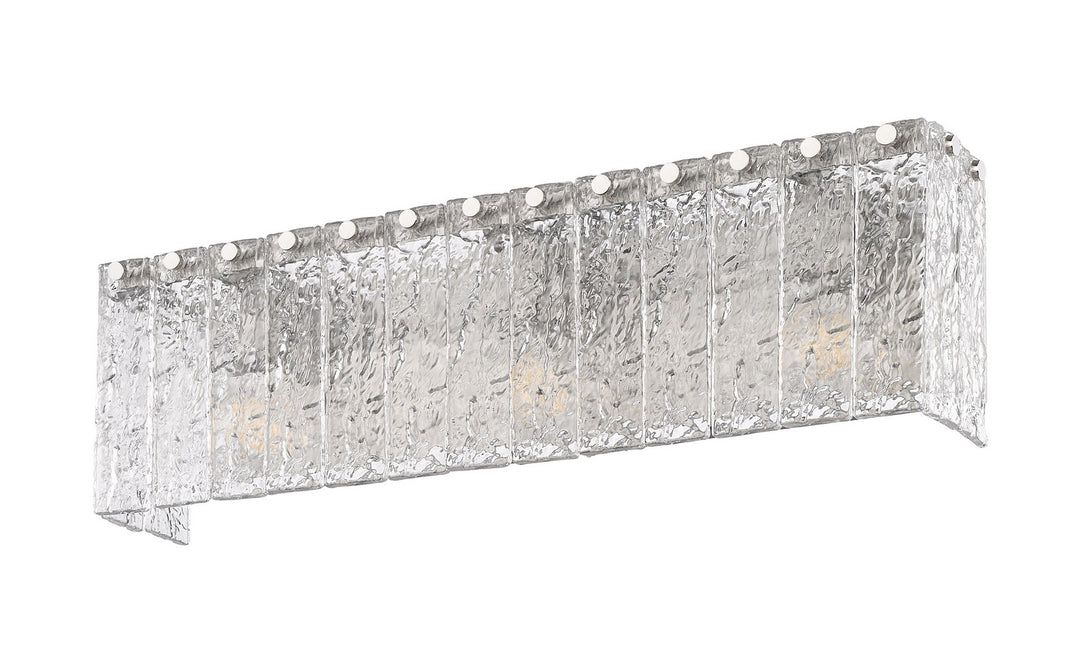 Z-Lite Canada - 1943-3V-BN - Three Light Vanity - Glacier - Brushed Nickel