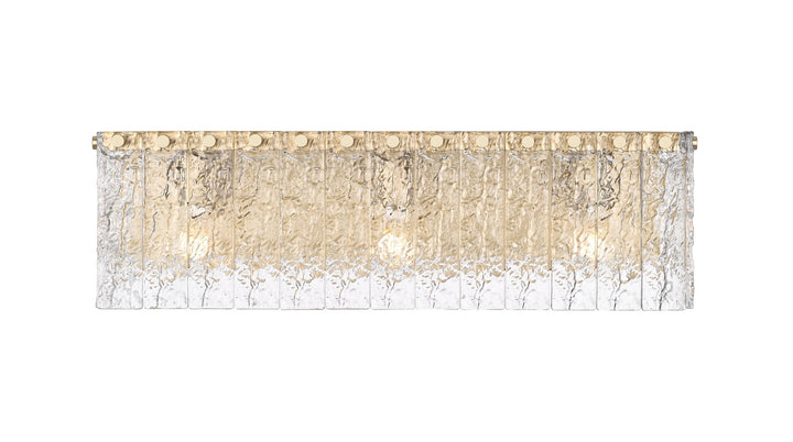 Z-Lite Canada - 1943-3V-MGLD - Three Light Vanity - Glacier - Modern Gold