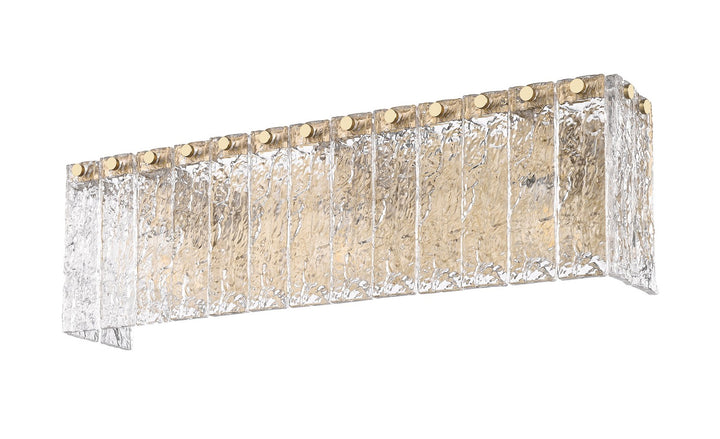 Z-Lite Canada - 1943-3V-MGLD - Three Light Vanity - Glacier - Modern Gold