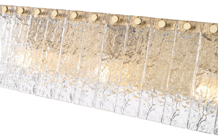 Z-Lite Canada - 1943-3V-MGLD - Three Light Vanity - Glacier - Modern Gold