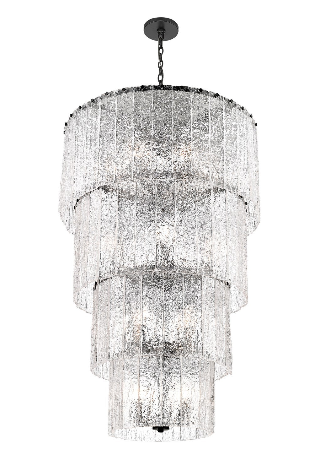 Z-Lite Canada - 1943-48MB - 18 Light Chandelier - Glacier - Matte Black