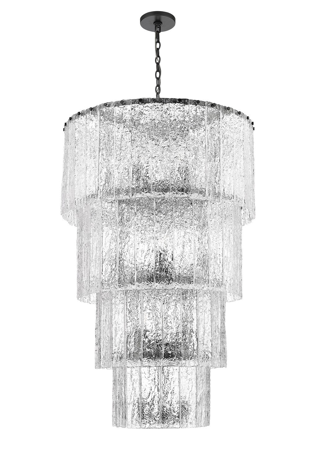Z-Lite Canada - 1943-48MB - 18 Light Chandelier - Glacier - Matte Black