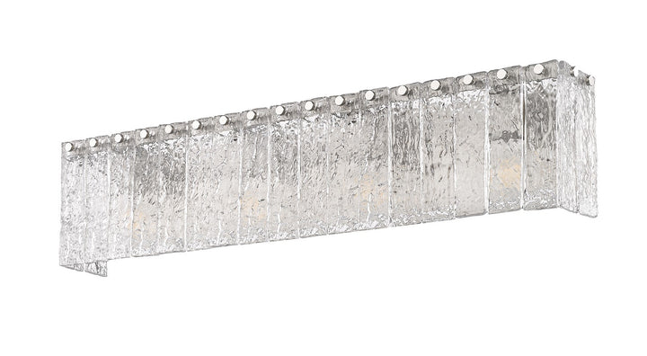 Z-Lite Canada - 1943-4V-BN - Four Light Vanity - Glacier - Brushed Nickel