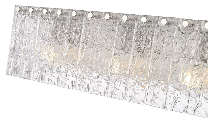 Z-Lite Canada - 1943-4V-BN - Four Light Vanity - Glacier - Brushed Nickel