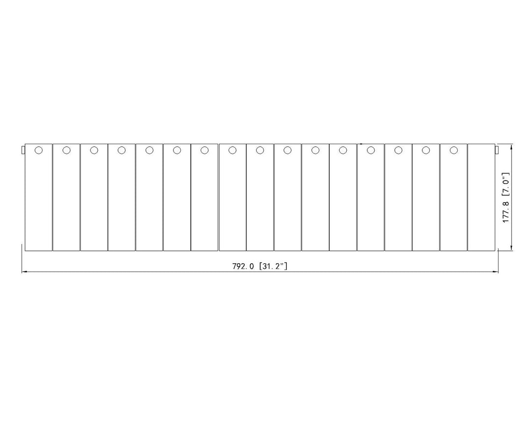 Z-Lite Canada - 1943-4V-BN - Four Light Vanity - Glacier - Brushed Nickel